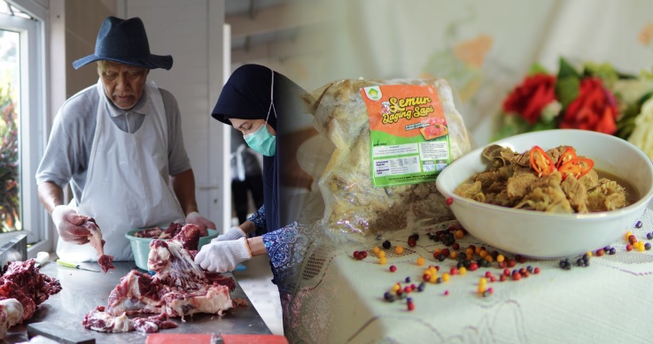 daing qurban diolah lauk frozen